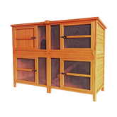 6ft Double Hutch